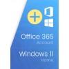 Windows 11 Home Key + Office 365 Account- Package