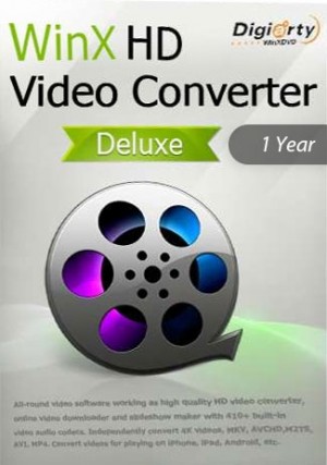 WinX HD Video Converter Deluxe - 1 Year