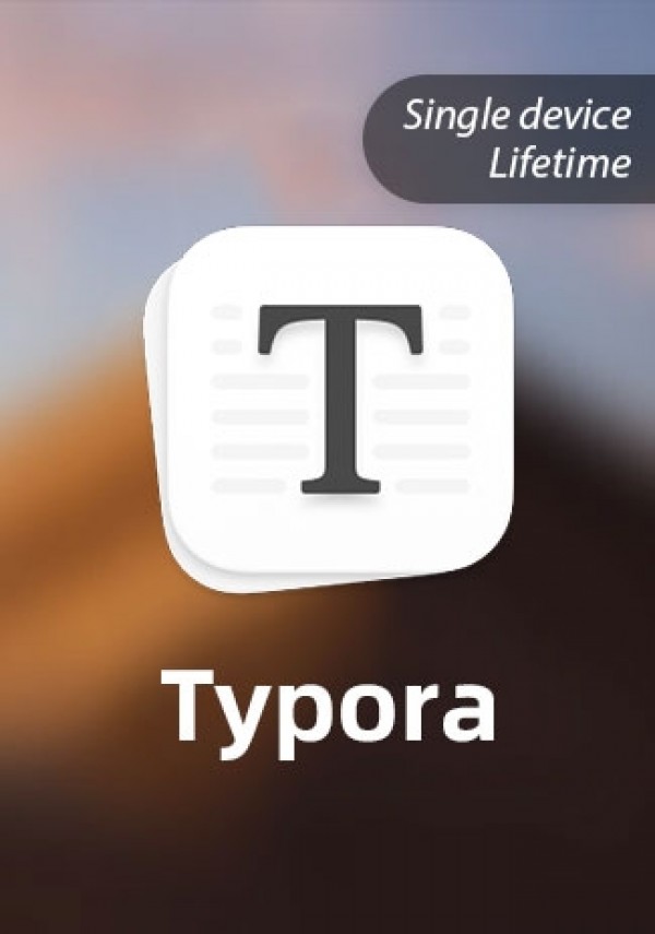Typora 1 Device Lifetime